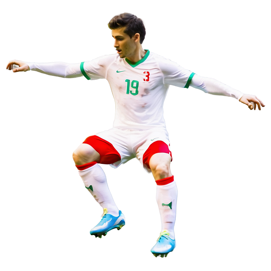 Soccer Player Action Png Bqc43