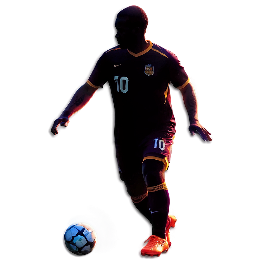 Soccer Player Silhouette Png Iyi