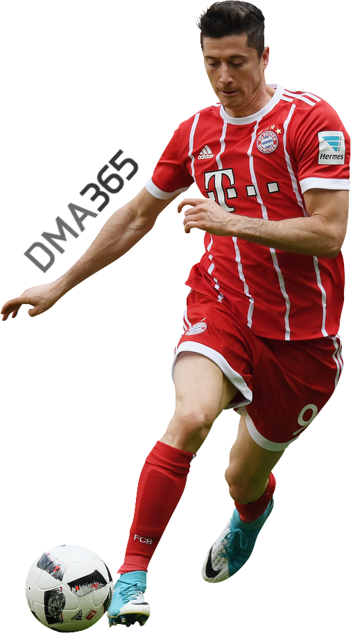 Soccer_ Player_in_ Action PNG with transparent background