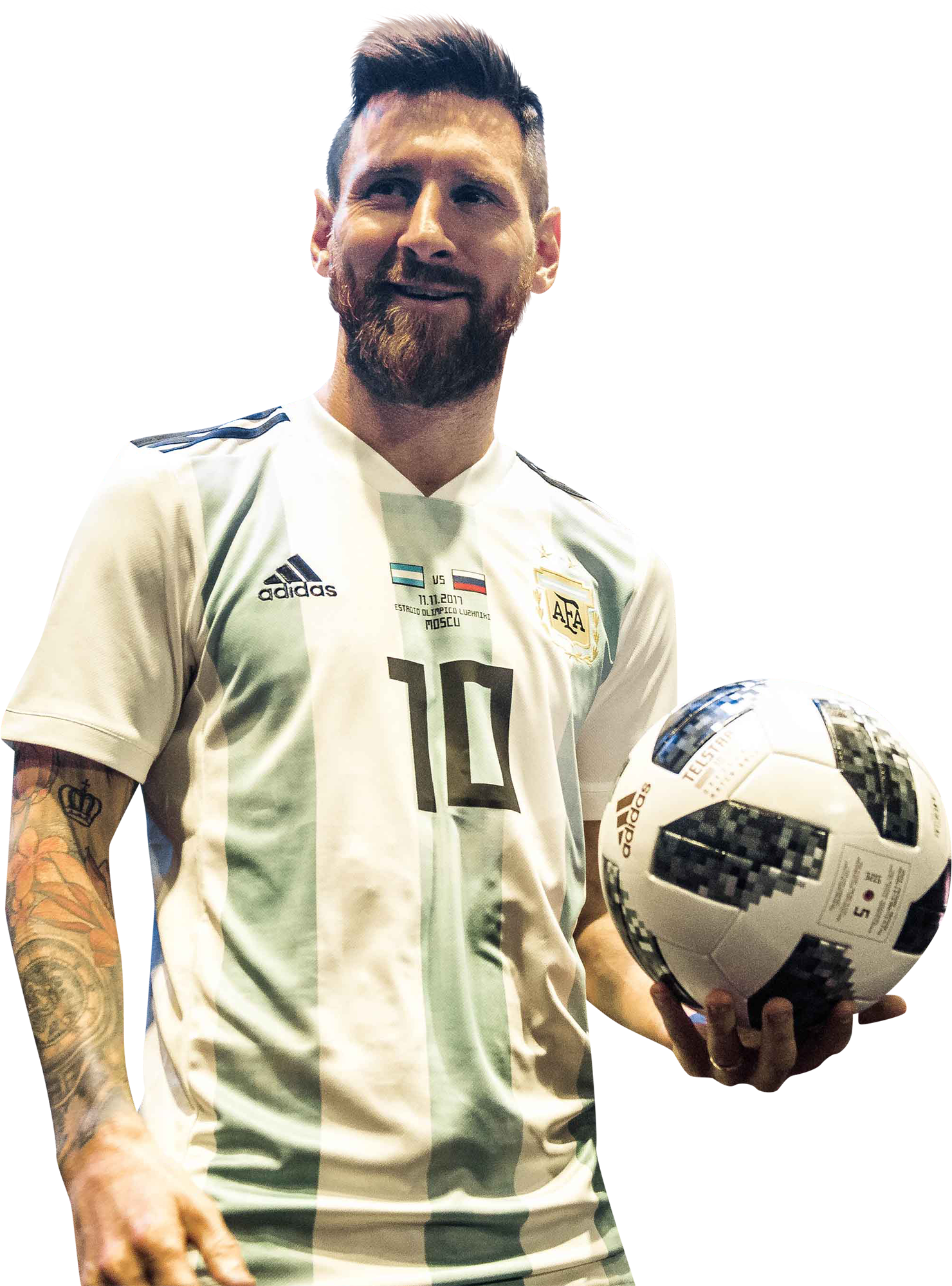 Soccer_ Star_ Holding_ Ball PNG with transparent background