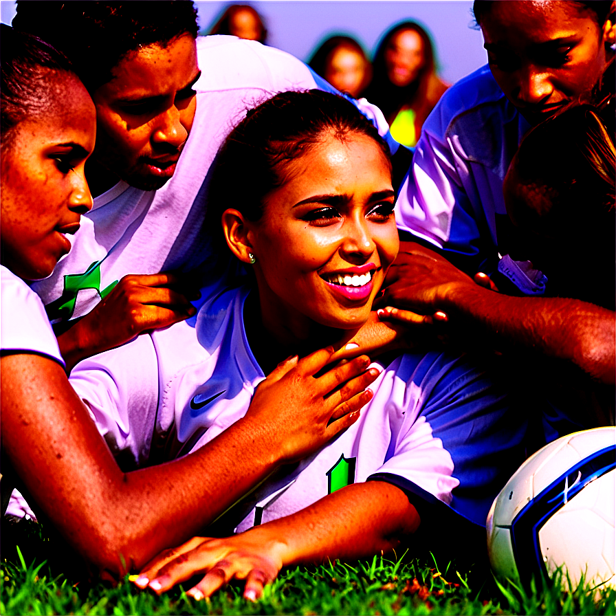 Soccer Team Huddle Png Pav