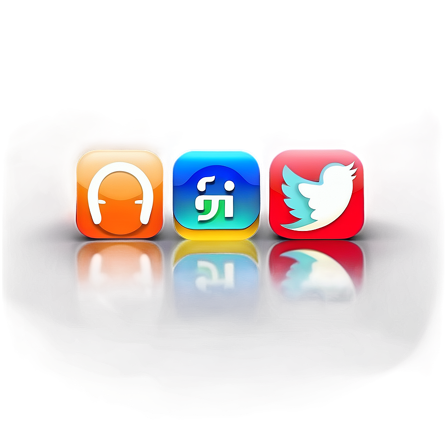 Social Media Icons For Apps Png Iob