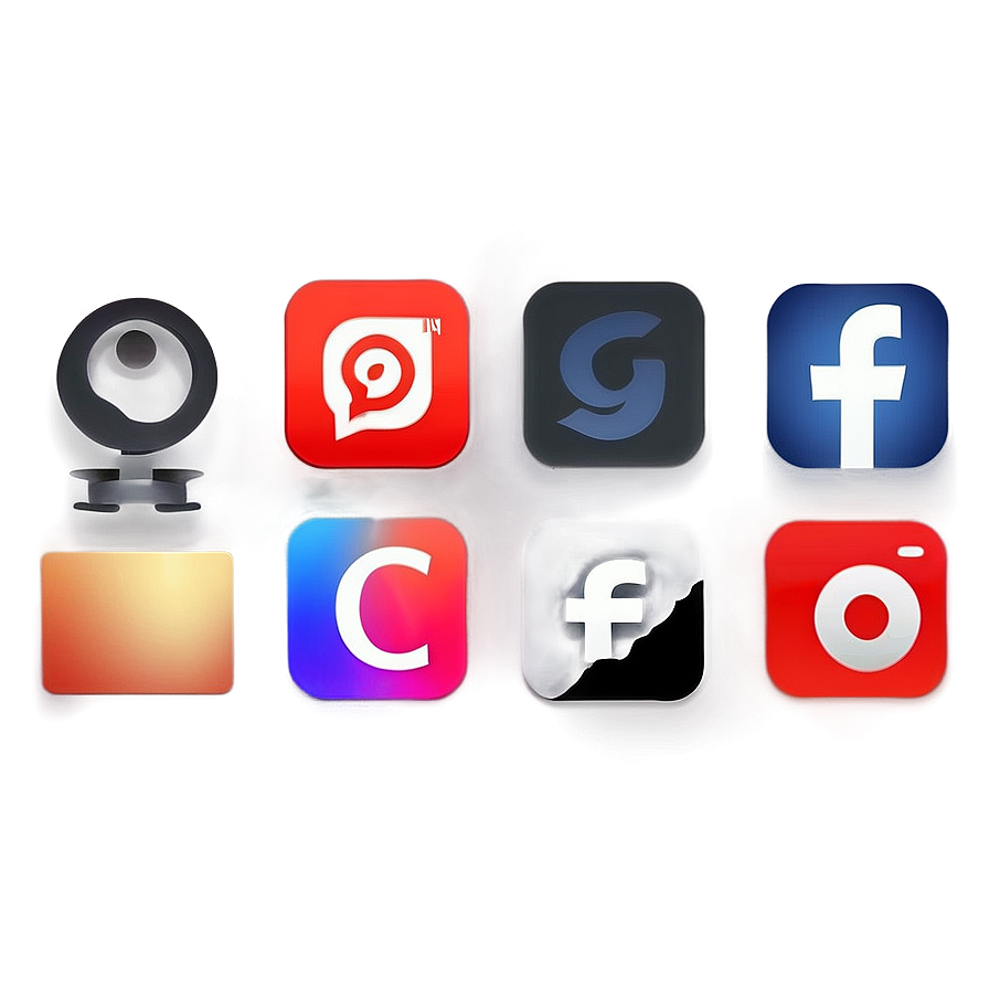 Social Media Icons For Dark Mode Png Qtk31