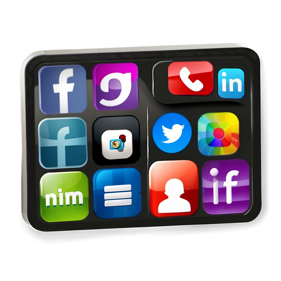 Social Media Icons For Students Png 05252024