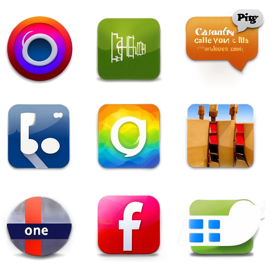 Social Media Icons PNG mlo PNG image with a transparent background, free high-resolution download