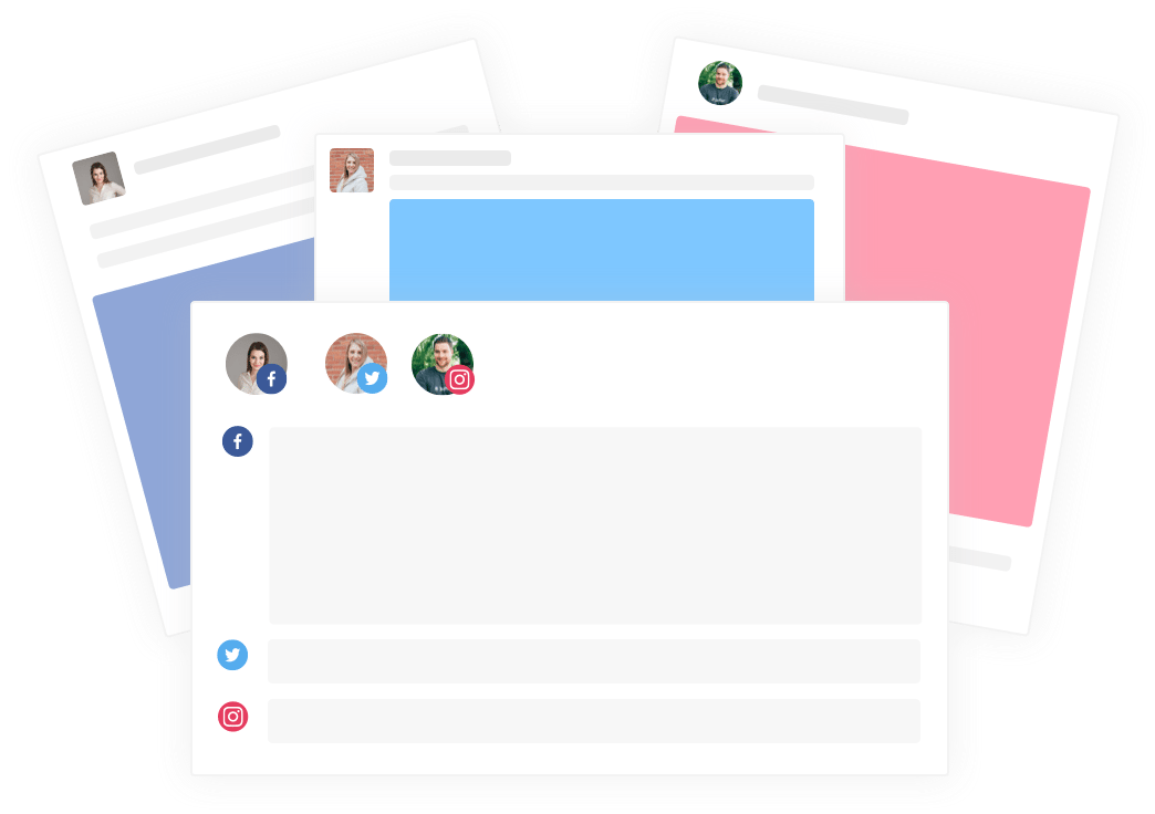 Social Media Interface Collage PNG with transparent background