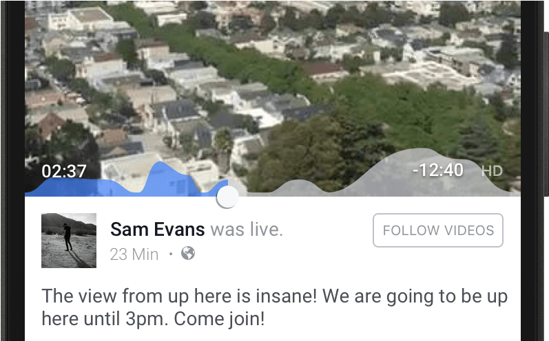 Facebook Engagement Graph - Facebook Live Video Graph PNG with transparent background