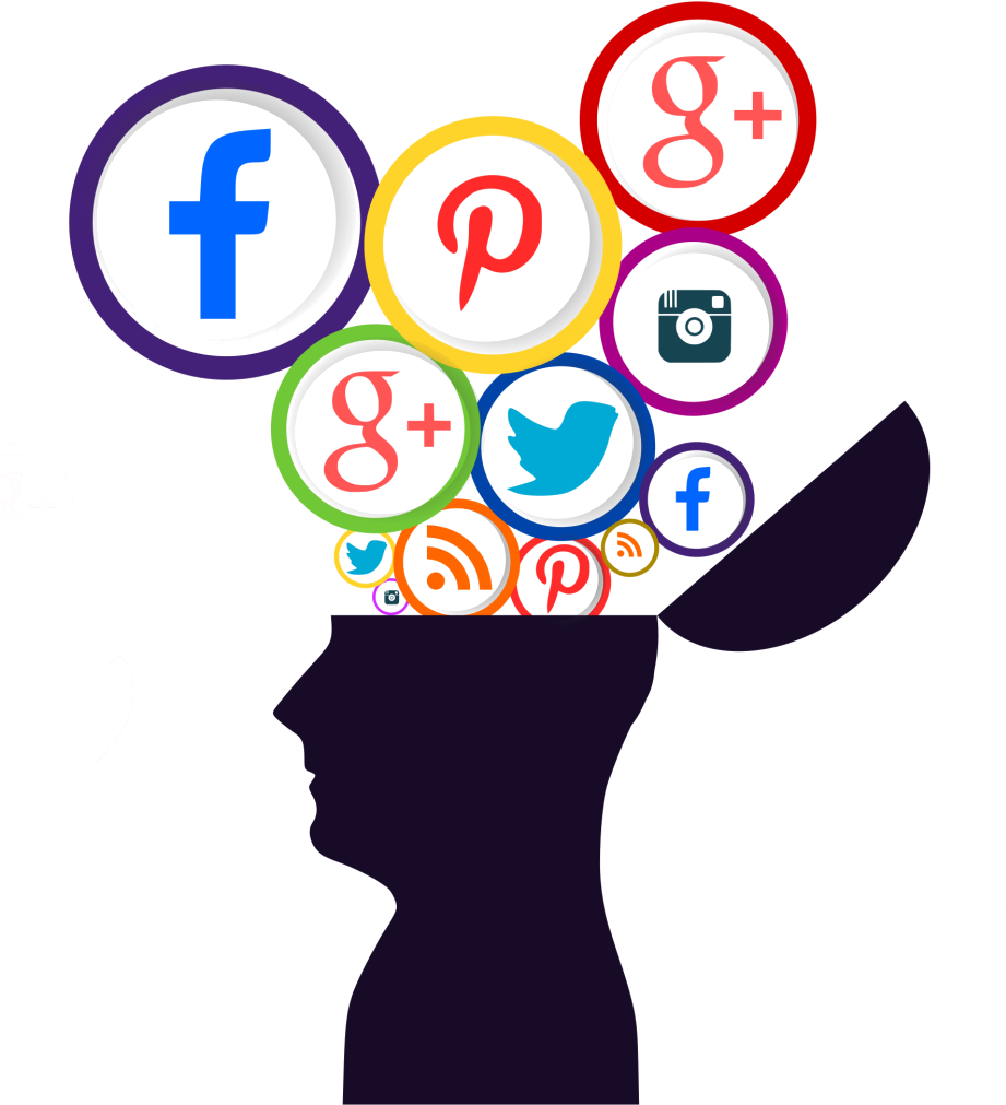 Social Media Mindset PNG with transparent background