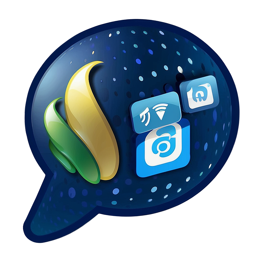 Social Media Talk Bubble Png 06122024