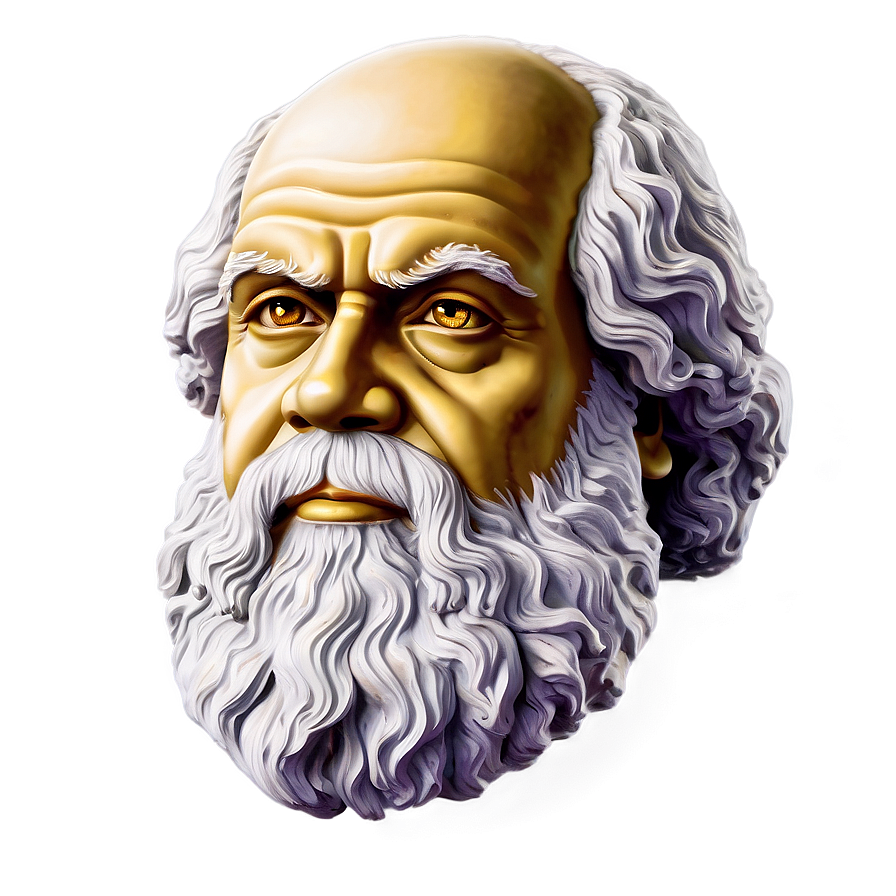 Socratic Philosophy PNG 06252024 PNG with transparent background