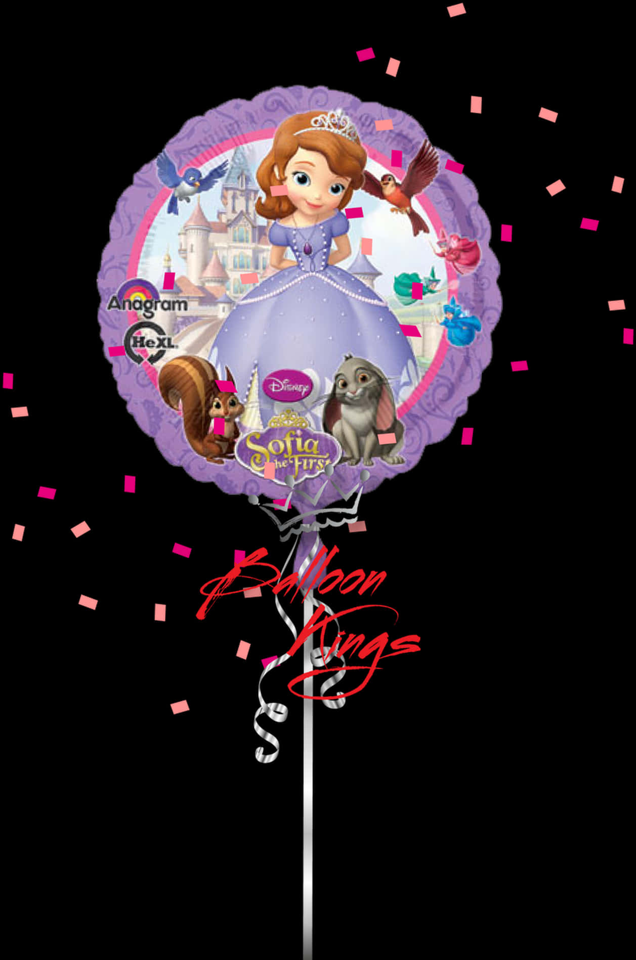 Sofia The First Balloon Design