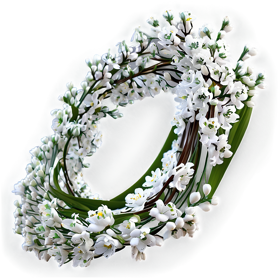 Soft Babys Breath Crown Png Xti