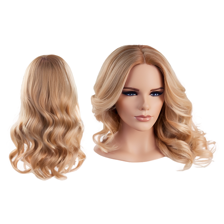 Soft Blonde Waves Png Hbp14