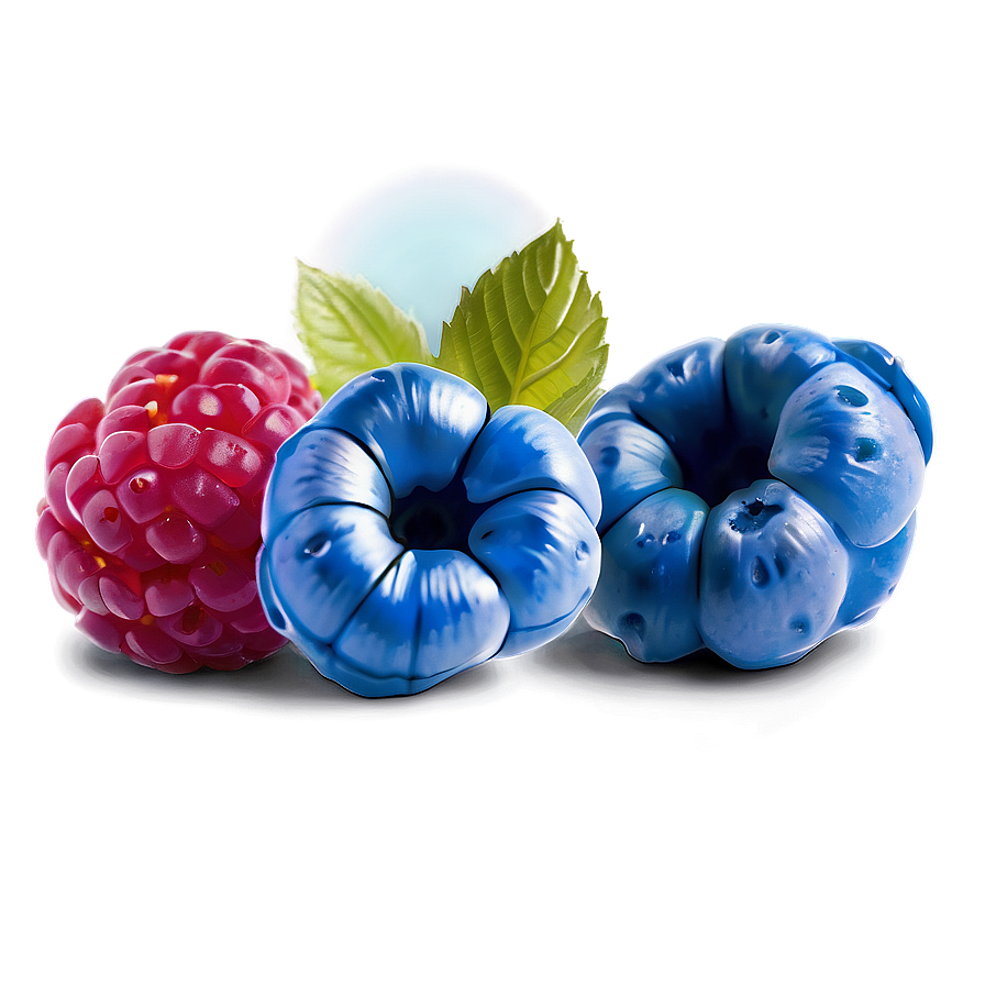 Soft Blue Raspberry Png 06212024