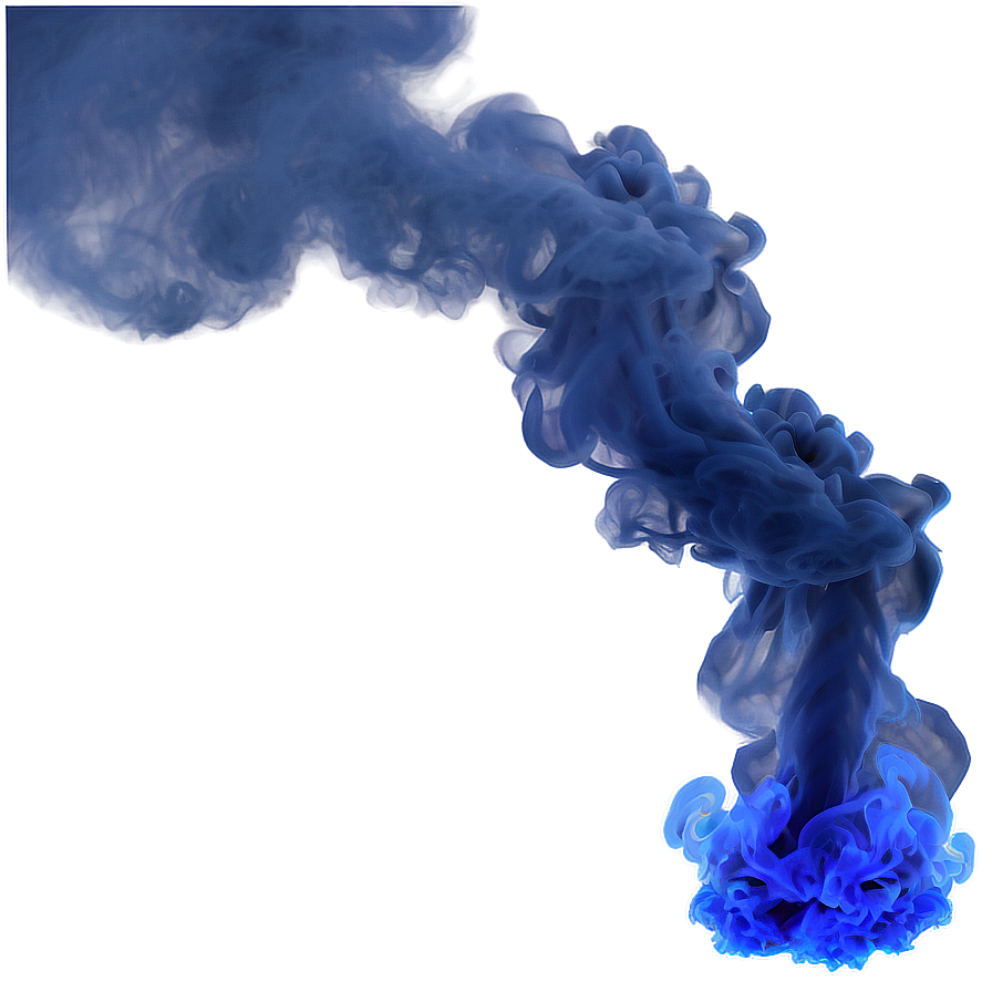 Soft Blue Smoke Png 05232024