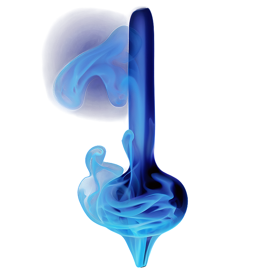 Soft Blue Smoke Png 42