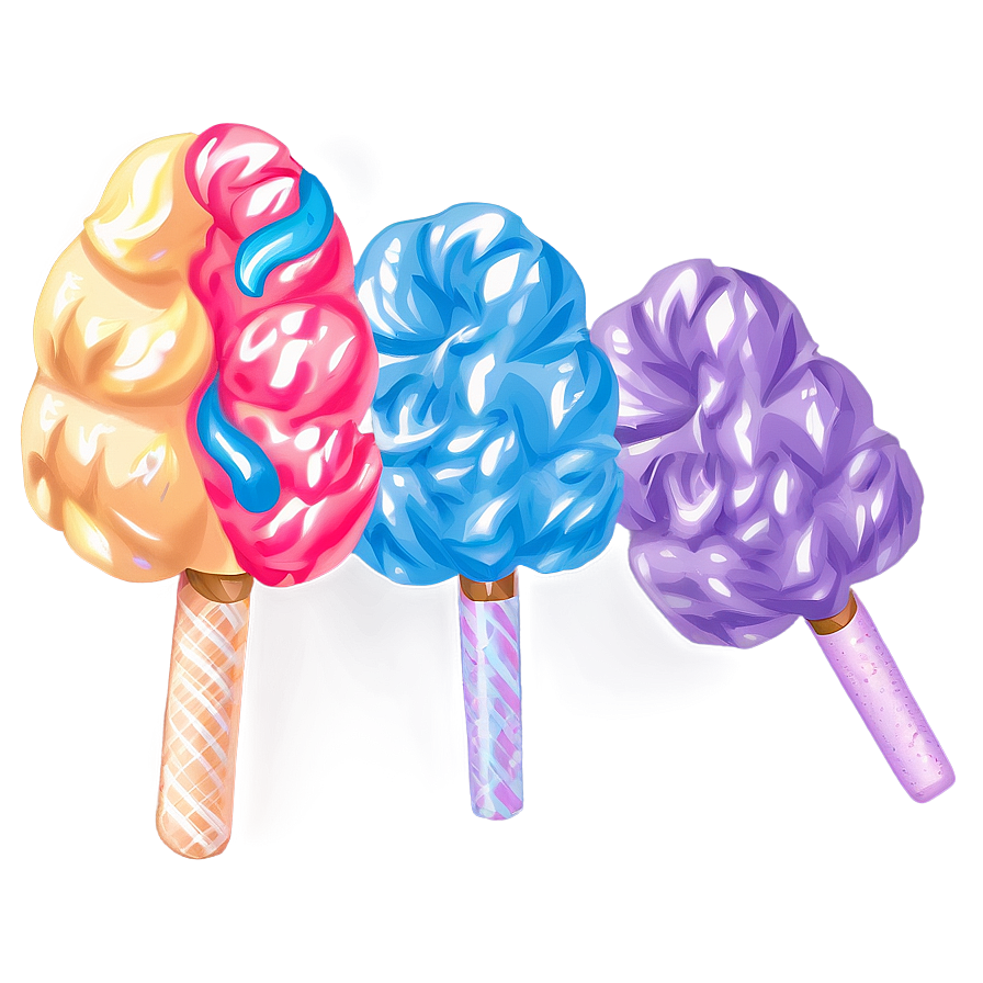 Soft Cotton Candy Png 44