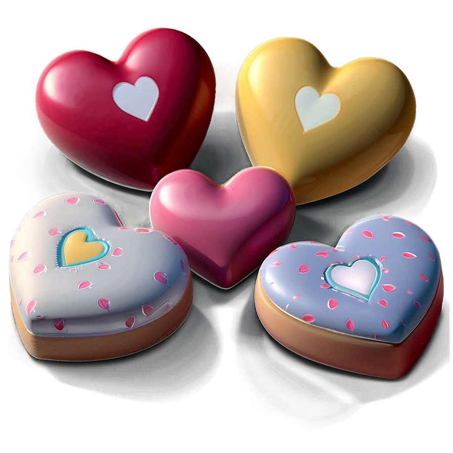 Soft Cute Heart Png Yae75