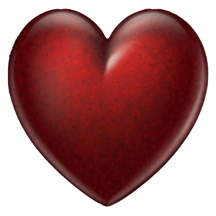 Soft Edge Red Heart Emoji Png Vuh43