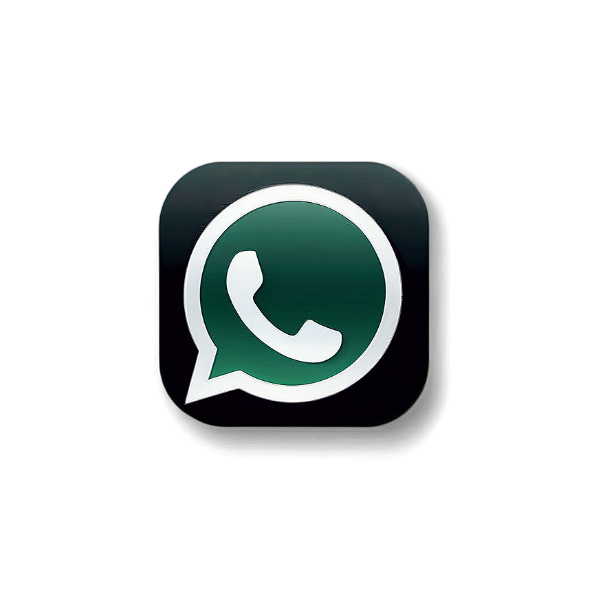 Soft Edge Whatsapp Icon Png 05252024