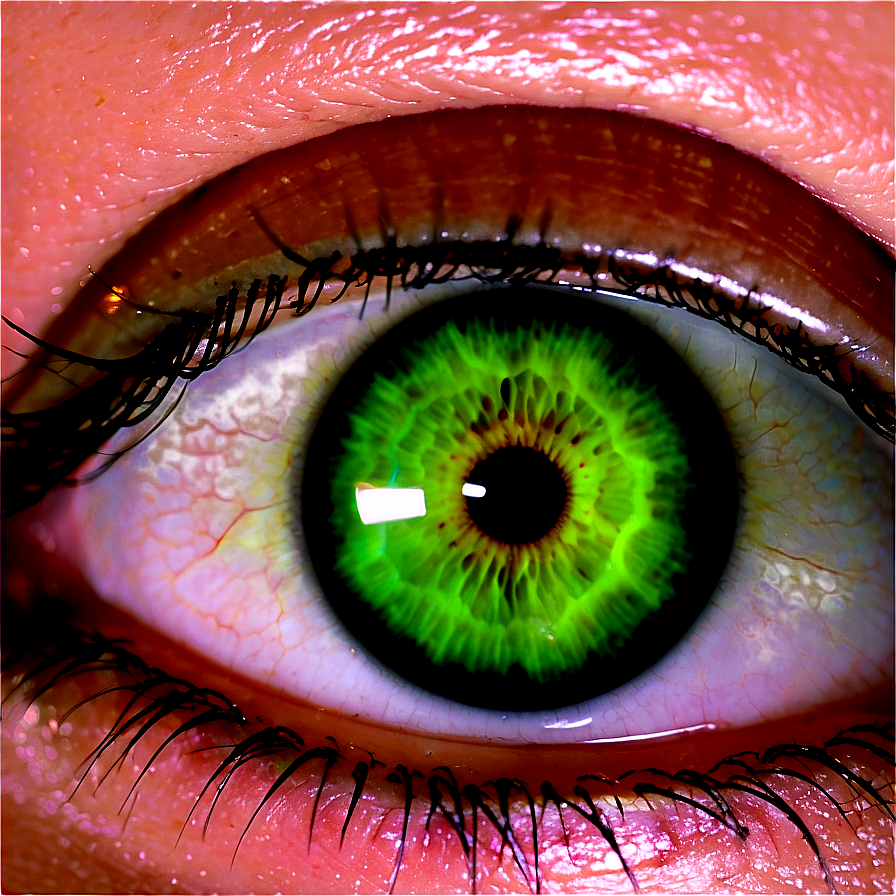 Soft Focus Green Eye Png 43