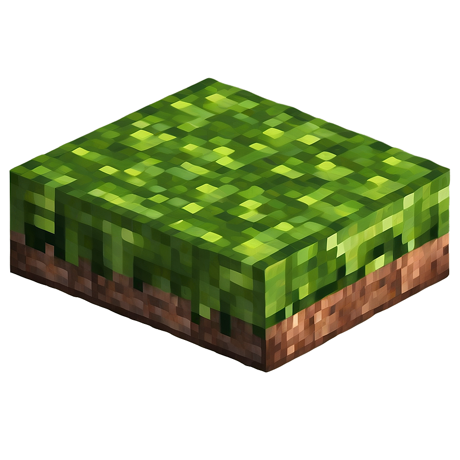 Soft Minecraft Grass Surface Png Tws82