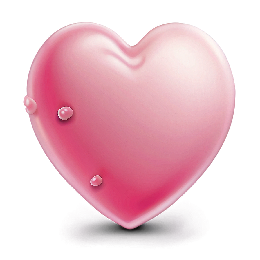 Soft Pink Heart Emoji Png Yru30