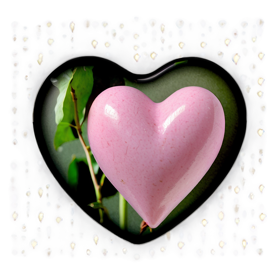 Soft Pink Heart Graphic PNG 05232024 PNG with transparent background
