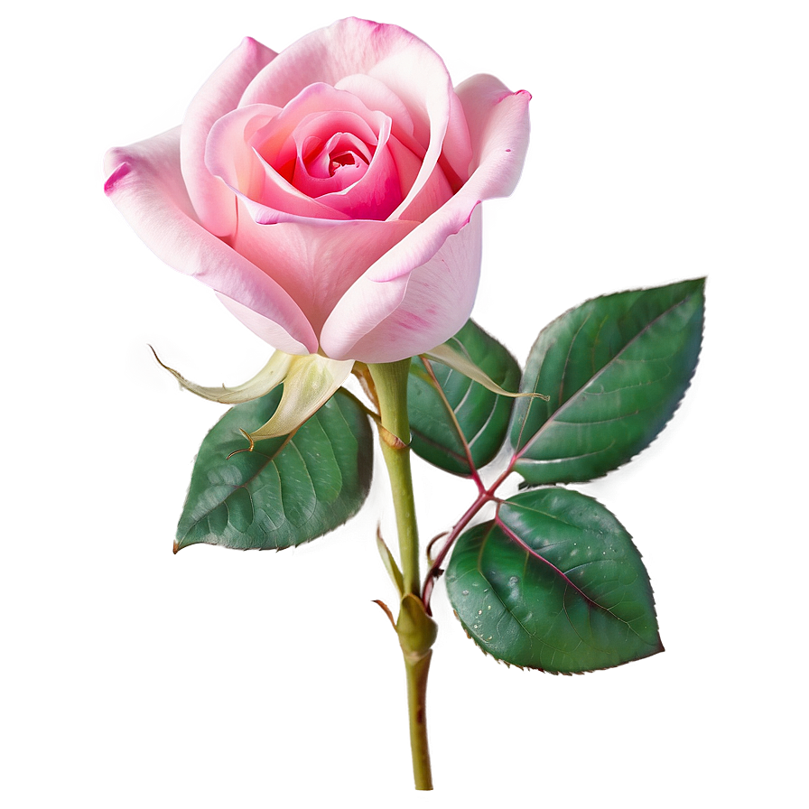 Soft Pink Rose PNG rag94 PNG with transparent background