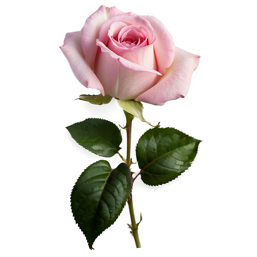 Soft Pink Rose PNG rcb76 PNG with transparent background