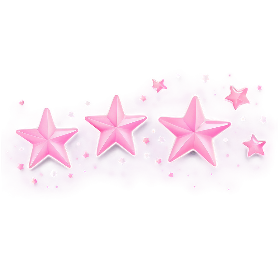 Soft Pink Stars Png Lmf