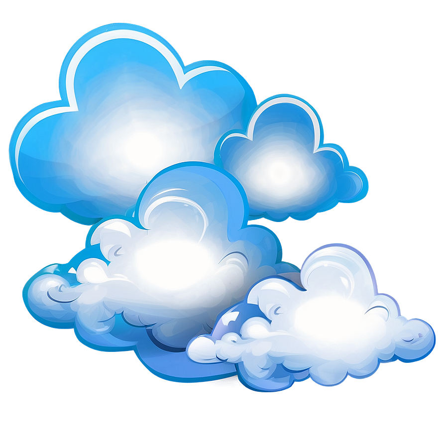 Soft Puffy Clouds Png 06252024