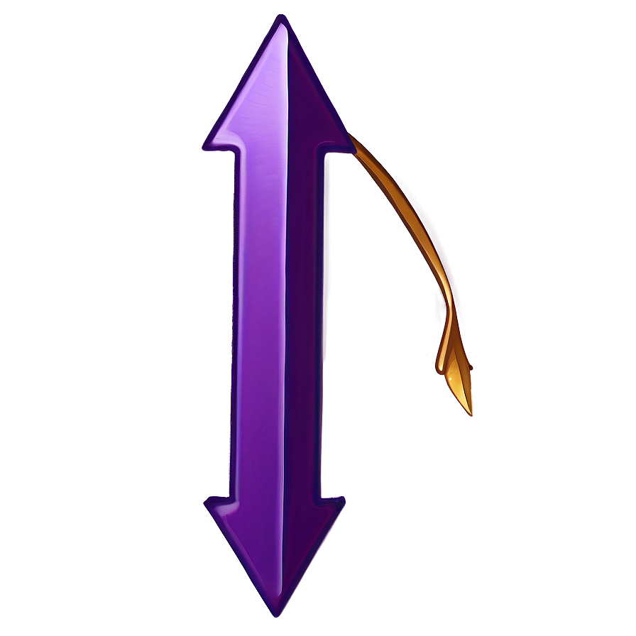 Soft Purple Arrow Png 06272024