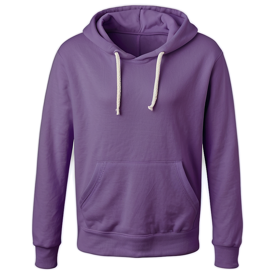 Soft Purple Hoodie Template Png 57