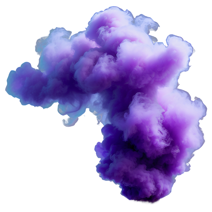 Soft Purple Smoke Cloud Png 06122024