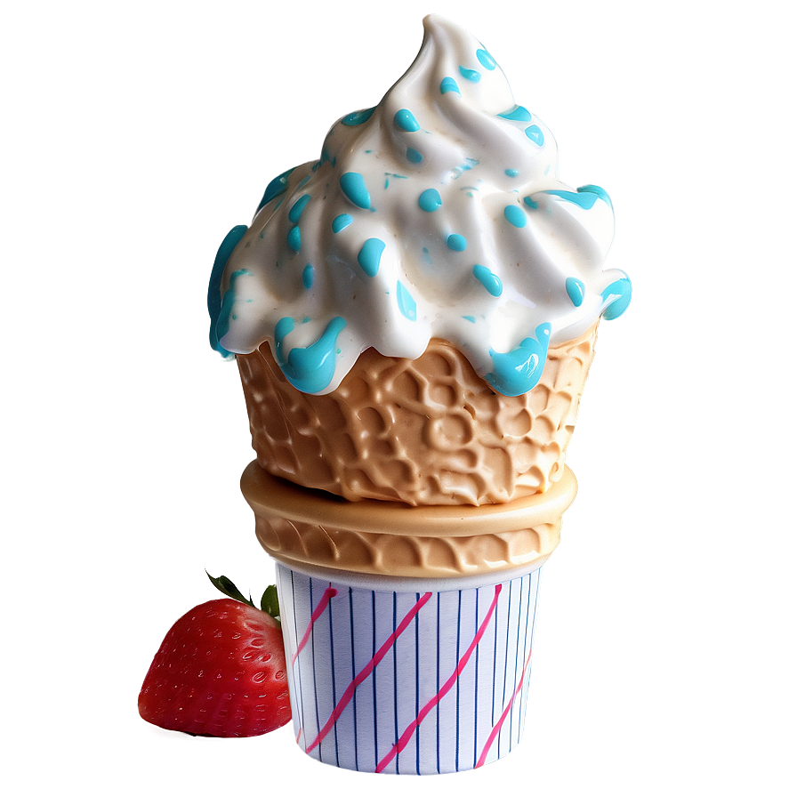 Soft Serve Ice Cream PNG 05032024 PNG with transparent background