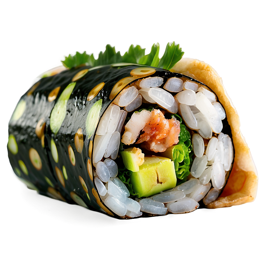 Soft Shell Crab Sushi Roll Png 06282024