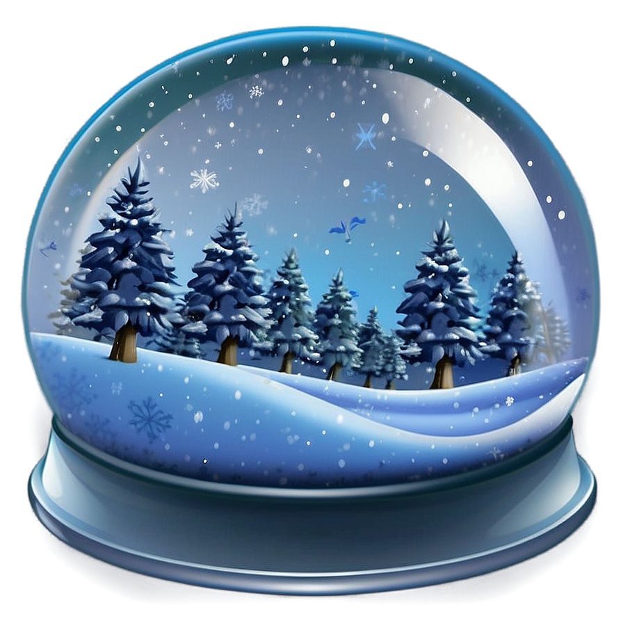 Soft Snow Globe Png Uvv