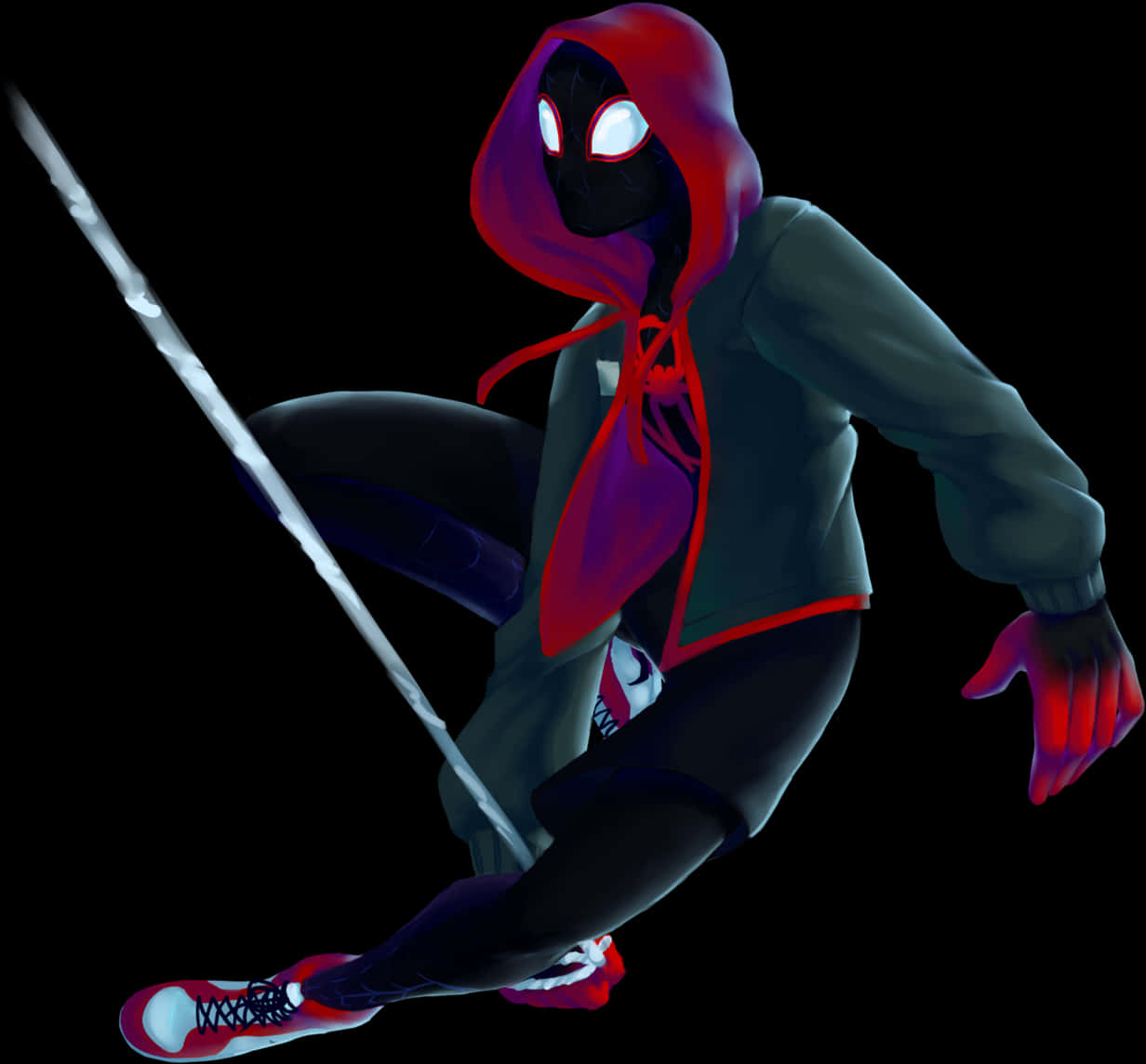 Soft Starlight On Cold Nights Miles Morales Is Very - Miles Morales Transparent, HD Png Download PNG with transparent background