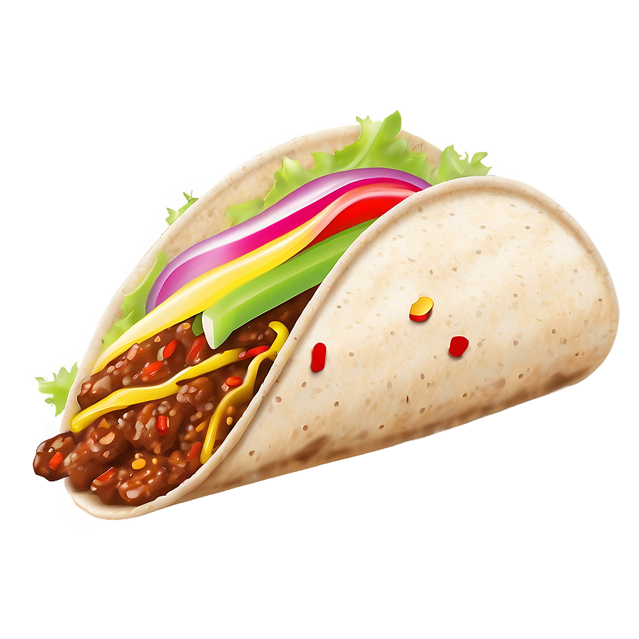 Soft Taco Clipart Png Oih81