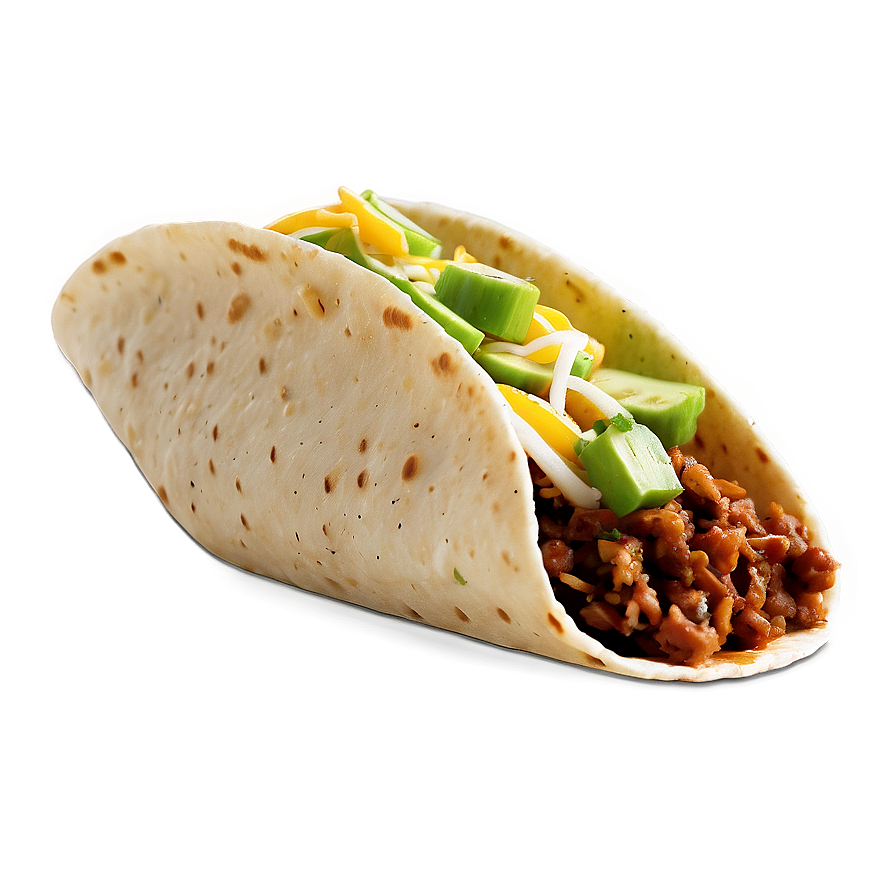 Soft Taco PNG avg70 PNG with transparent background