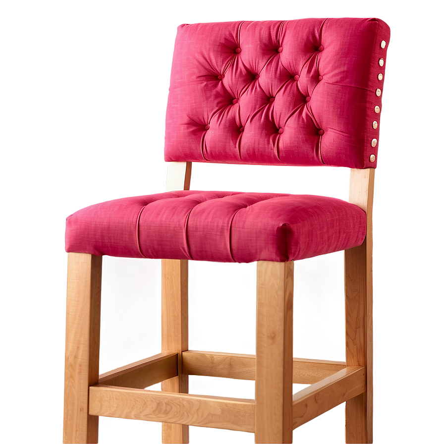 Soft-touch Fabric Barstool Png Txn97