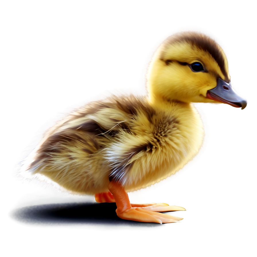 Soft Yellow Duckling Illustration Png Nxu