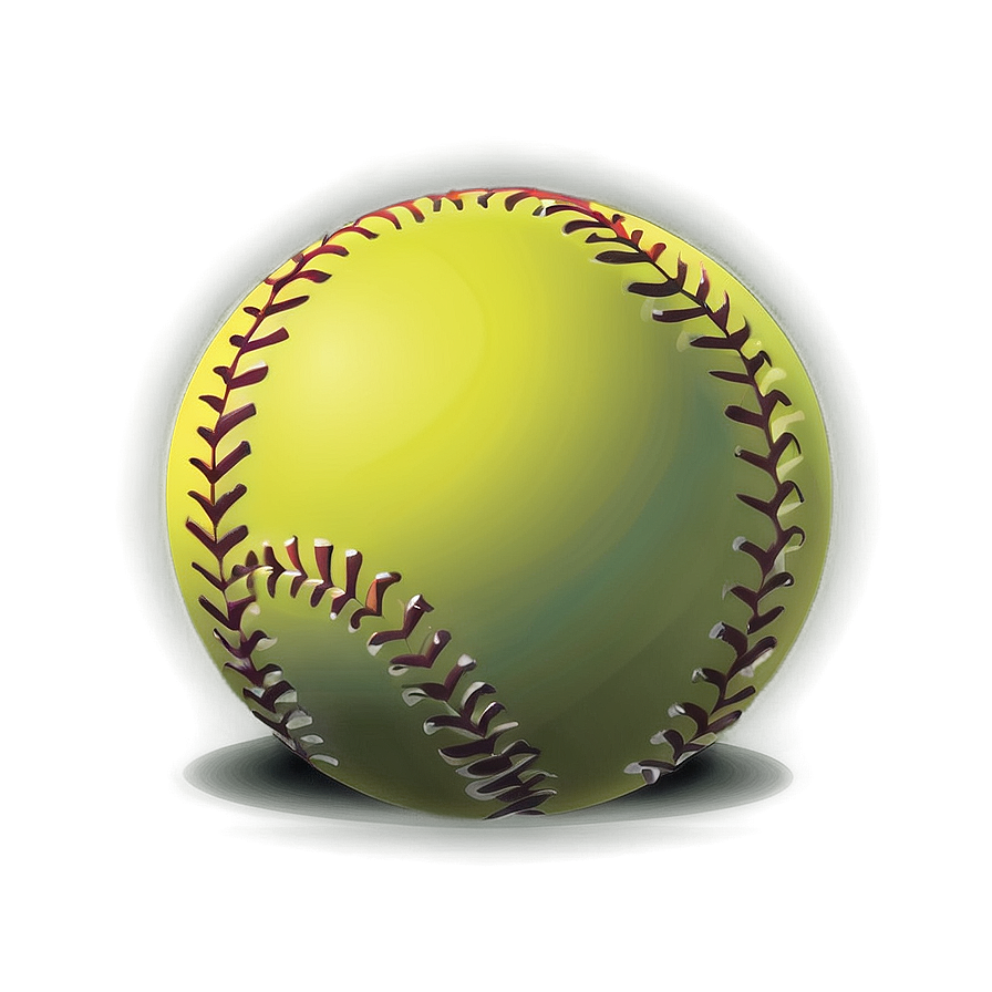 Softball Clipart D