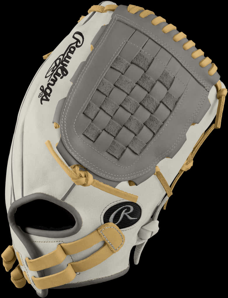 Softball Glove Professional Quality PNG with transparent background