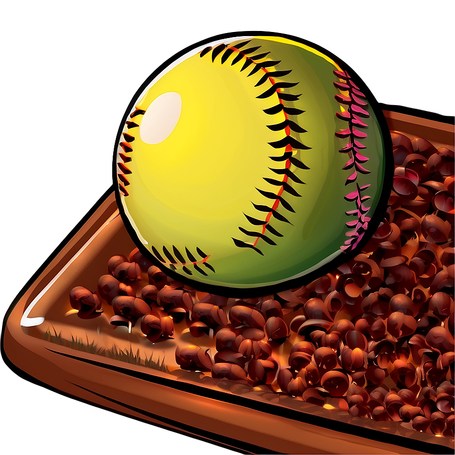 Softball Season Clipart Png 06282024