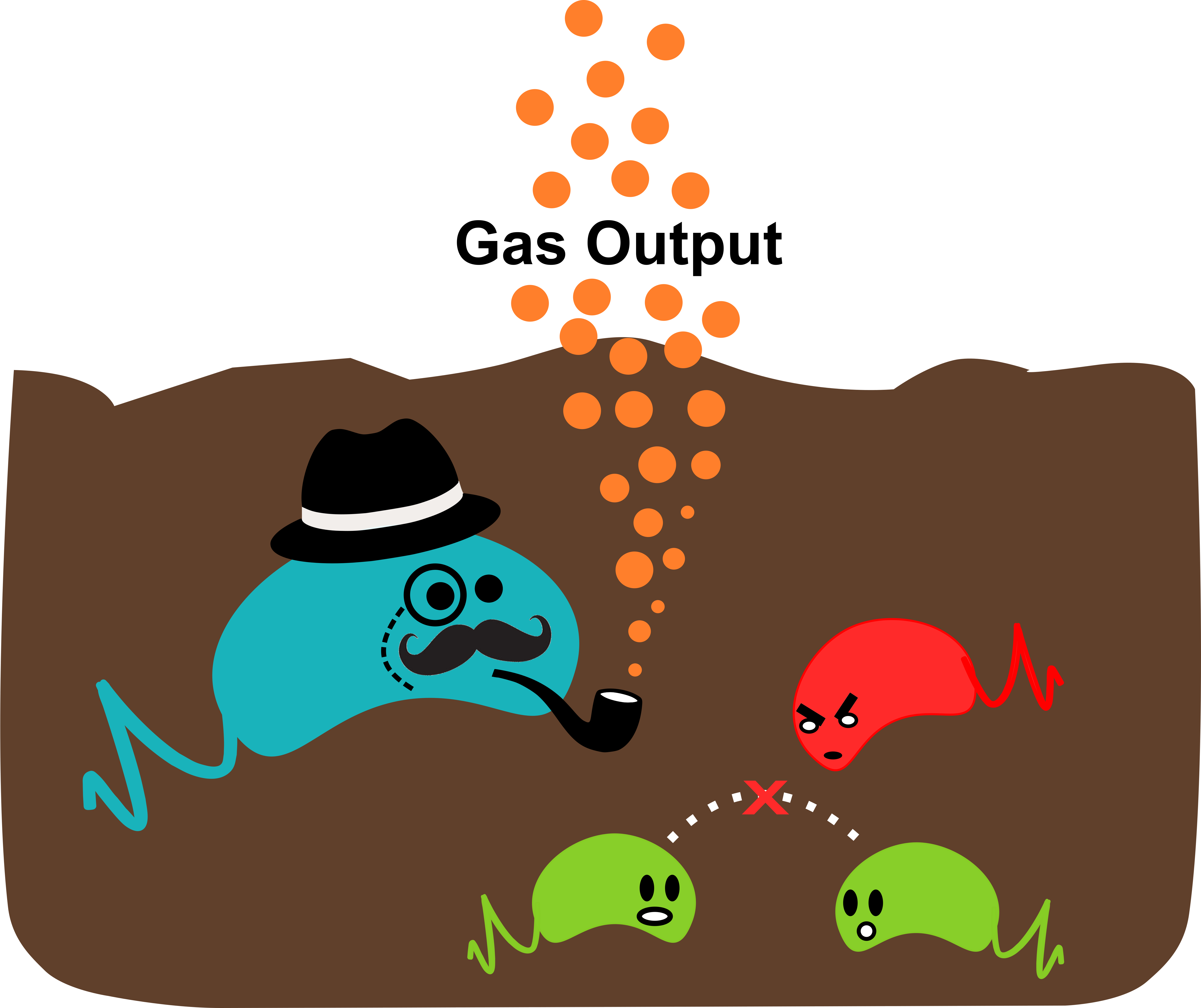 Soil Will Help Researchers Observe Gene Expression - Soil Microorganisms In Animation, HD Png Download PNG with transparent background