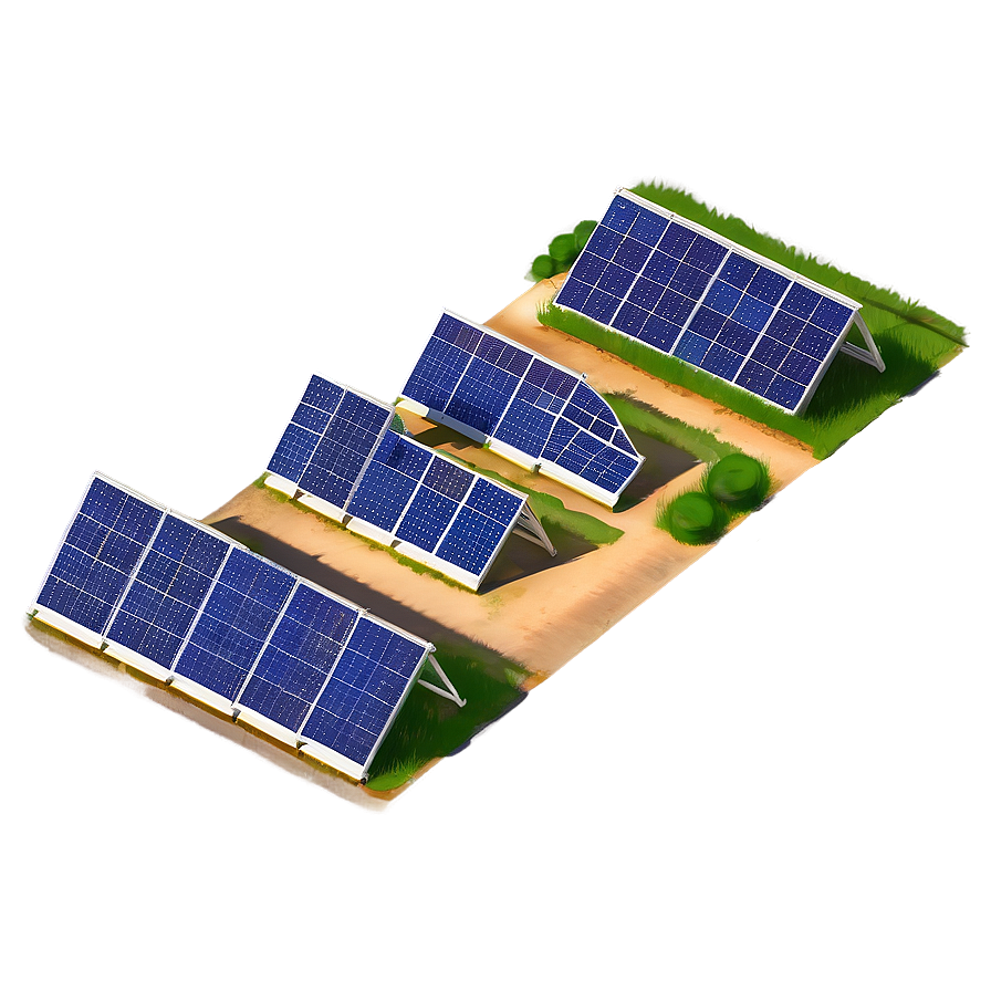 Solar Farm Layout Png Doa