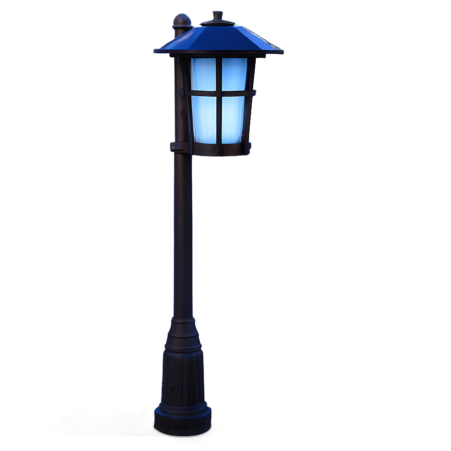 Solar Lantern Light Post Png 06282024