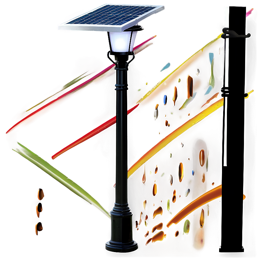 Solar Lantern Light Post Png Dnr